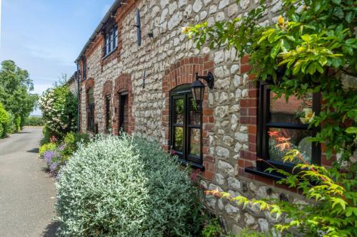 Ein Garten an der Unterkunft Old Smithy
