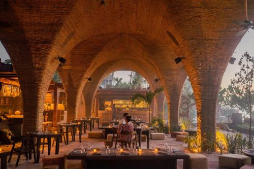 Restaurace v ubytování Nomade Holbox
