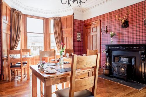 Χώρος καθιστικού στο Strathallan Bed and Breakfast