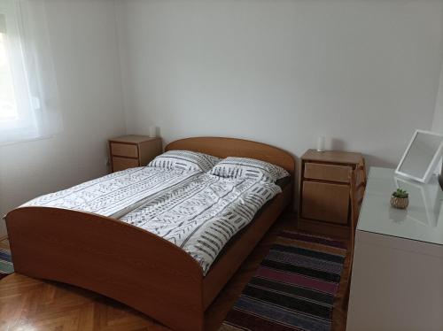Katil atau katil-katil dalam bilik di Apartman Gospić