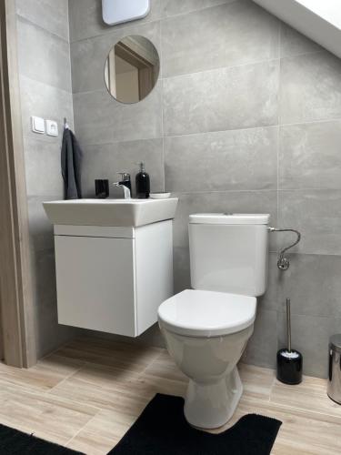 Koupelna v ubytování Apartmány Turkovna