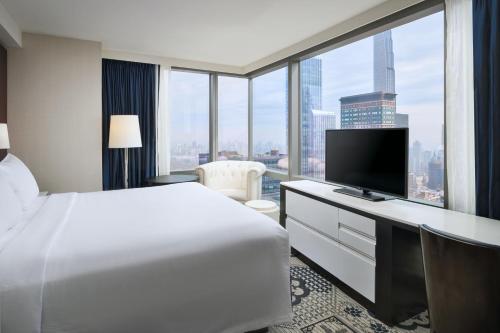 Télévision ou salle de divertissement dans l'établissement Residence Inn by Marriott New York Manhattan/Central Park