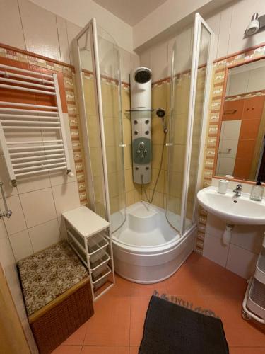 KVARTYRA 11 DE-LUX tesisinde bir banyo