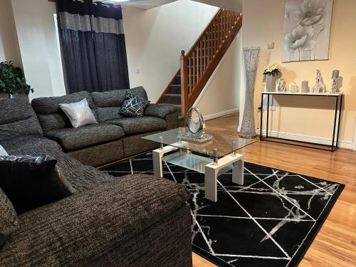 Posezení v ubytování Zenith Apartment