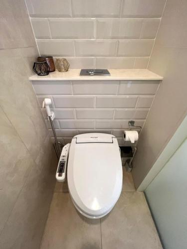 Koupelna v ubytování 2 Bedroom Luxury Apartment 3 min walk from BTS Ekkamai