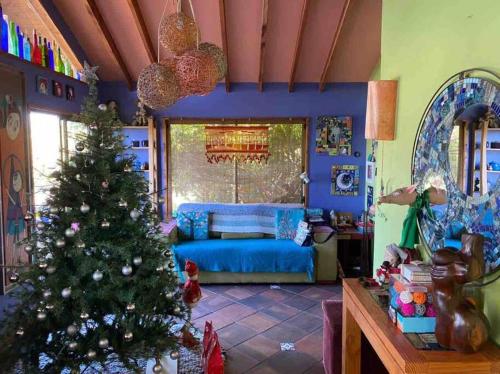 Гостиная зона в Casa amplia y luminosa de 300m2 en terreno 3000 m2