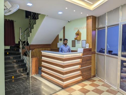 Lobbyen eller receptionen på Hotel TRS Inn