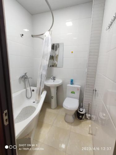 Kúpeľňa v ubytovaní KAMIR Guest House