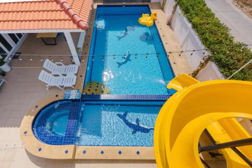 Πισίνα στο ή κοντά στο Baan Kiang Lay Phu View Private Pool Villa in Central Hua Hin