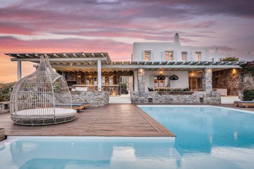 Πισίνα στο ή κοντά στο El Sueno Villa Mykonos