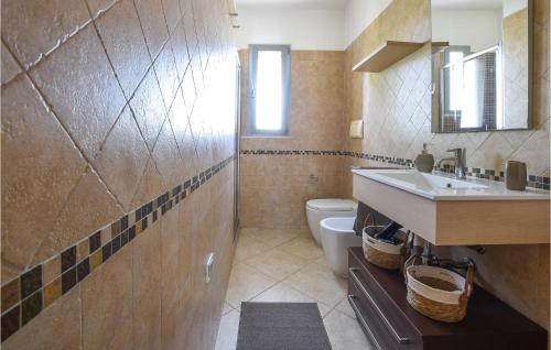 Et badeværelse på Casa Vacanze Villabel