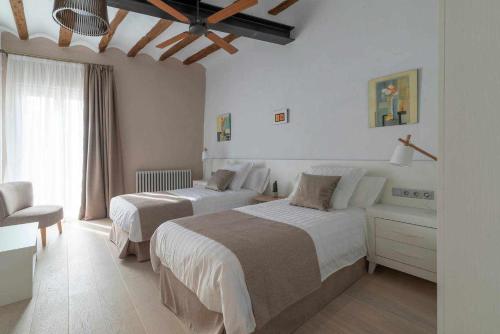 Posteľ alebo postele v izbe v ubytovaní Casa de ensueño en Almatret