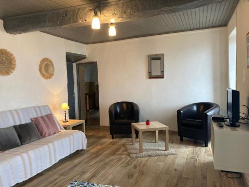 Χώρος καθιστικού στο Casa a Stretta