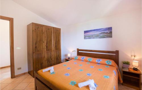 Postel nebo postele na pokoji v ubytování Villa Stefania