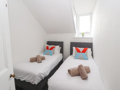 Posteľ alebo postele v izbe v ubytovaní 7 Lonsdale Terrace