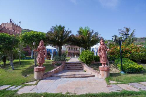 Zahrada ubytování Marugarh Resort and Spa