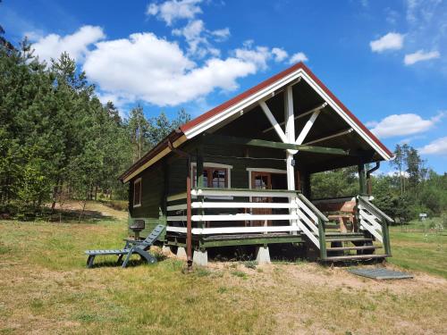 Zielony domek na Kaszubach