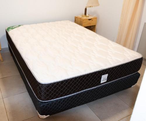 a mattress sitting on the floor in a room at El Mirador in Potrerillos