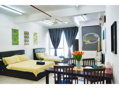 Posezení v ubytování AZFA Suite13 at De Centrum Putrajaya-Bangi