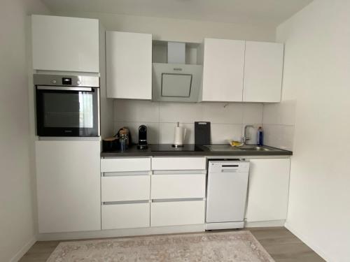 Dream Apartments tesisinde mutfak veya mini mutfak