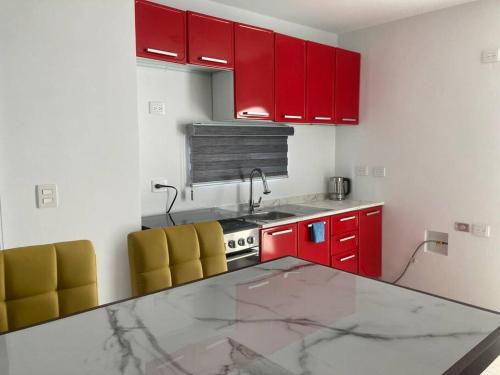 Η κουζίνα ή μικρή κουζίνα στο Sexy Casa 12 Alberca Templada Playa