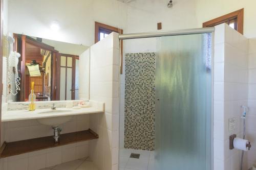 Ένα μπάνιο στο Hotel Santa Esmeralda