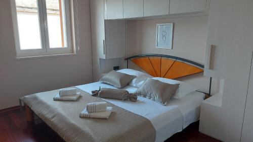 Ένα ή περισσότερα κρεβάτια σε δωμάτιο στο Luxury Penthouse Roberta