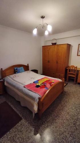 Postel nebo postele na pokoji v ubytování Charming Three Bedroom Apartment in Alcoi (with WIFI)