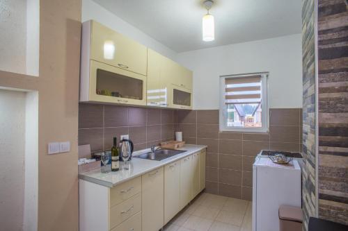 Η κουζίνα ή μικρή κουζίνα στο Vacation Home Danilo