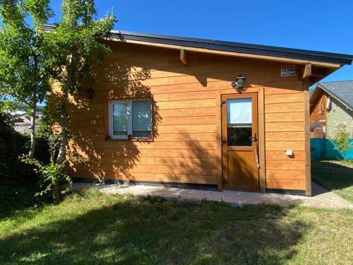 Bygningen som feriehuset ligger i