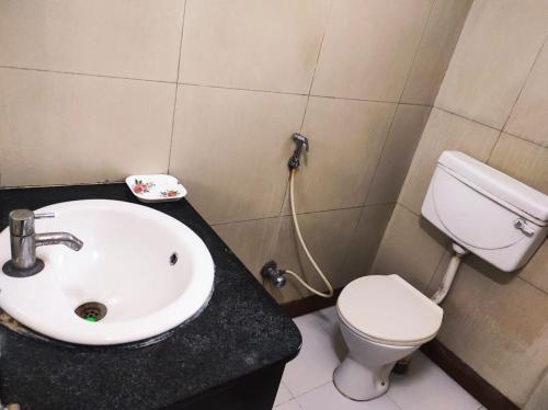 Un baño de Hotel Sony Palace, Kolhapur