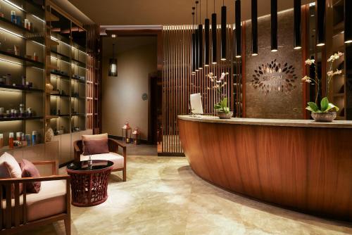 Lujo Hotel Bodrumにあるシーティングエリア