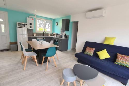 Maison 50 m de la plage Valentin