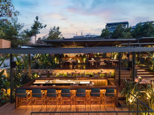 Lujo Hotel Bodrumにある庭