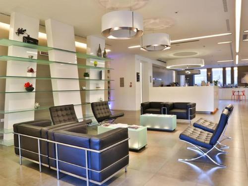 Ruang duduk di Best Western Parco Paglia Hotel