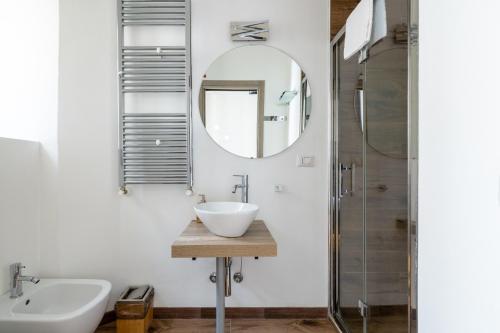 Koupelna v ubytování VG [ROME CENTER] Garibaldi Room