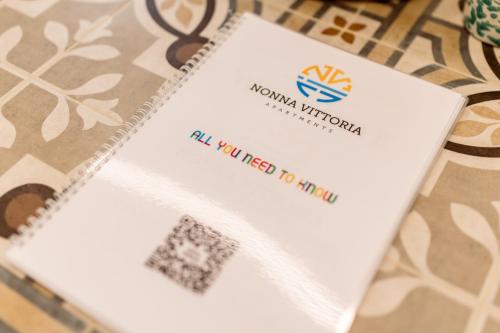 Certifikát, hodnocení, plakát nebo jiný dokument vystavený v ubytování Nonna Vittoria Apartments