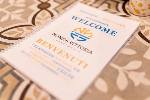 Certifikát, hodnocení, plakát nebo jiný dokument vystavený v ubytování Nonna Vittoria Apartments