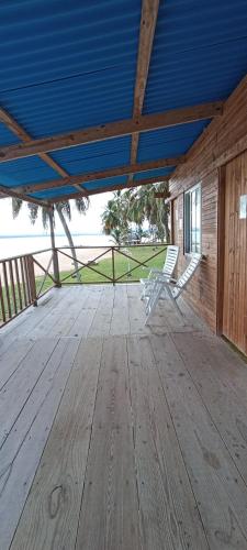 Φωτογραφία από το άλμπουμ του Habitacion privada frente al mar de las aguas de Guna Yala Icodub σε Achoertupo