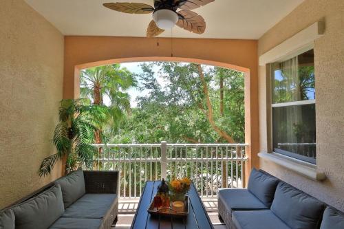 Balkón nebo terasa v ubytování Palm Coast, FL 2BD 2BR Beach Villa! Walk to the Ocean!