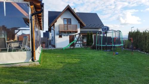 Herní místnost nebo prostor pro děti v ubytování Wellness Chata Tatry