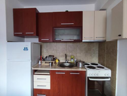 Una cocina o zona de cocina en Milevski's Home