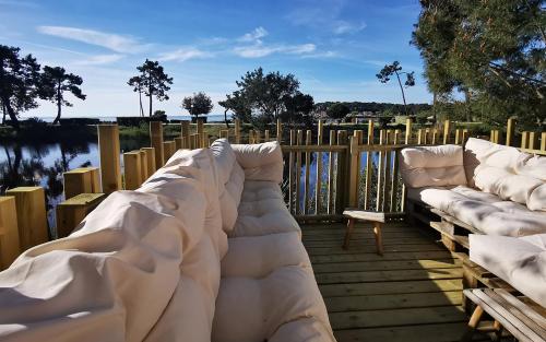 Le Bungalow du Ferret - Mobil Home Premium avec vue bassin d'Arcachon