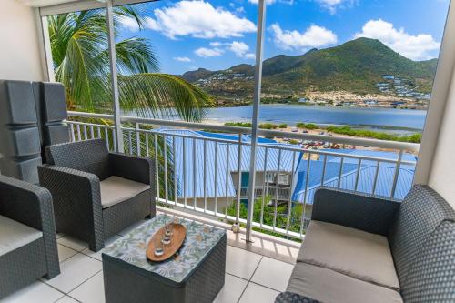 En bord de plage Orient Bay, grand studio 4p