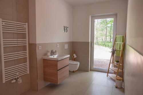 Koupelna v ubytování Vierseitenhof Appartements
