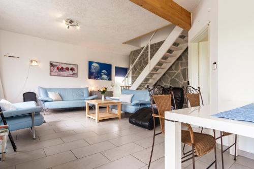 Χώρος καθιστικού στο Eifel-Apartments Orsfeld