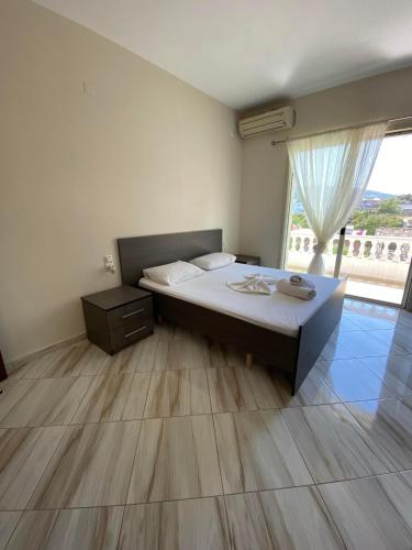 Vila Mare Mateoにあるベッド