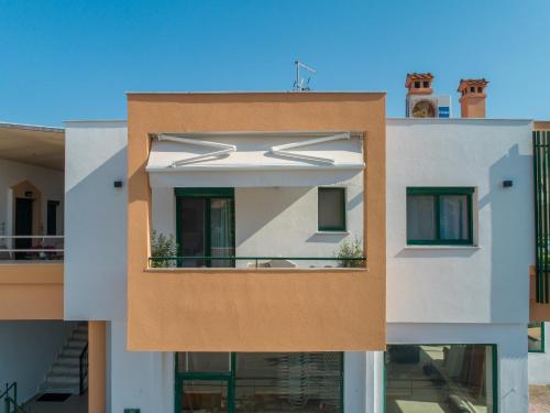 Balkón nebo terasa v ubytování Aphrodite Apartment ideal for holidays in Siviri