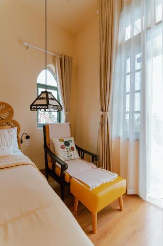Cama o camas de una habitación en Alsahar Hoi An Boutique Villa