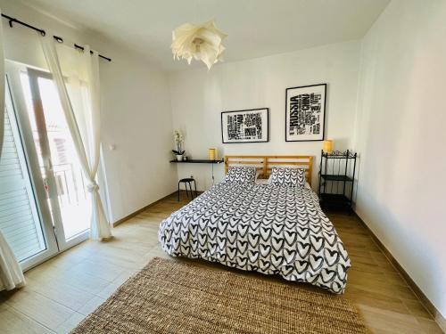 Łóżko lub łóżka w pokoju w obiekcie Guesthouse Dvoshko